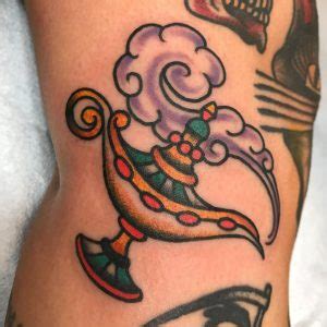 Landscape and quote tattoo - Tattoogrid.net