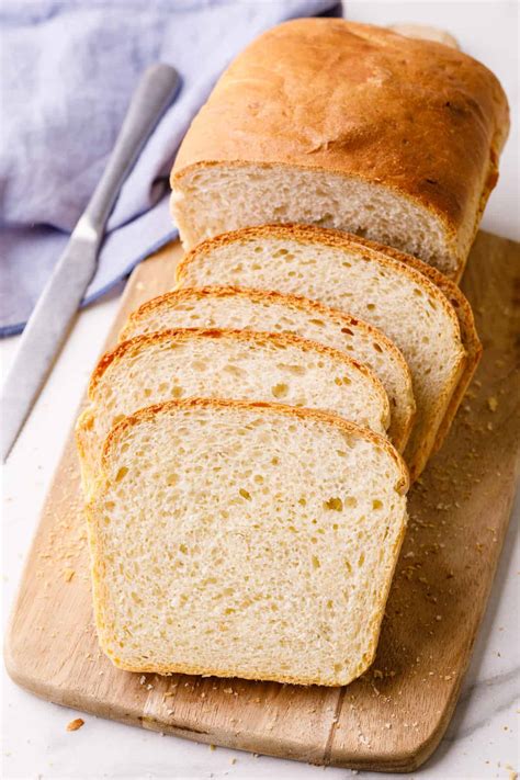 easy white sandwich bread recipe deporecipeco