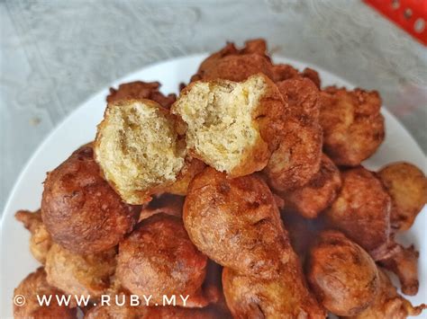 resepi cekodok pisang rangup
