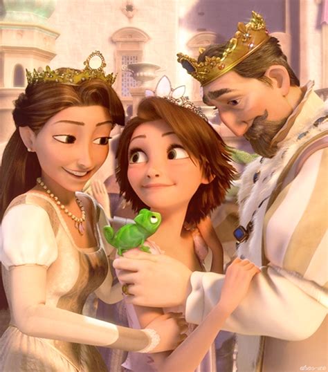 Rapunzel & Parents - Disney Photo (40507538) - Fanpop