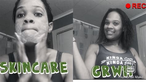 GRWM/ SKIN CARE ROUTINE!! - YouTube