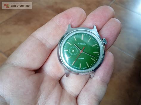 Часы Восток РЕДКИЕ 17 камней боковая секундная стрелка ...