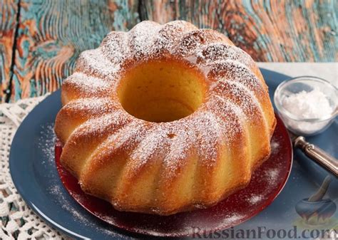 Рецепт: Итальянский апельсиновый кекс (чиамбелла) на RussianFood.com