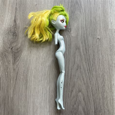 Monster High Nude Doll -Freaky Fusion Lagoonafire - NO HANDS, NO FINS