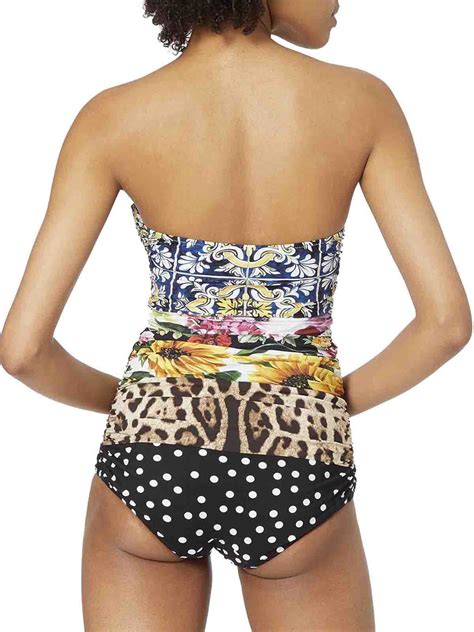 Dolce & Gabbana One Piece Swimsuit - Women | O9A69JONI45S9003S9003