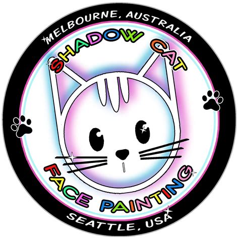 Shadow Cat Face Painting