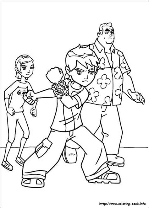Ben 10 Para Imprimir - Ben 10 para colorir – 30 desenhos para imprimir gratuitamente!