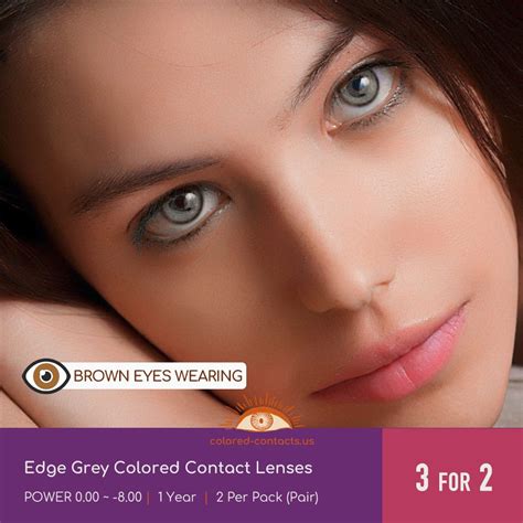 edge grey colored contact lenses colored contact lenses colored