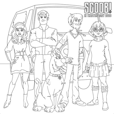 Desenho De Scooby Doo - Desenhos de Scooby Doo para colorir - 100 Desenhos para colorir