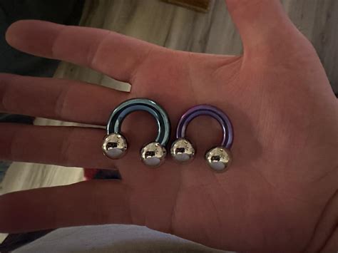 Difference between a 4Ga and a 2Ga 😋 : r/PrinceAlbertPiercing