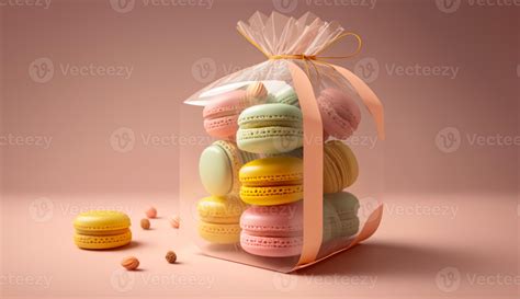 packaging assorted macaron 24285540 Stock Photo at Vecteezy