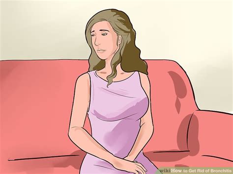 how to get rid of bronchitis at home