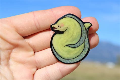 Moray Eel Magnet: Gift for Eel Lover Scuba Diver Vet Tech - Etsy