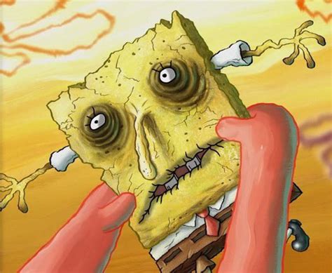 Spongebob Drying Up