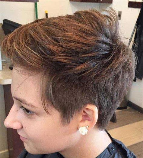 choppy pixie cut