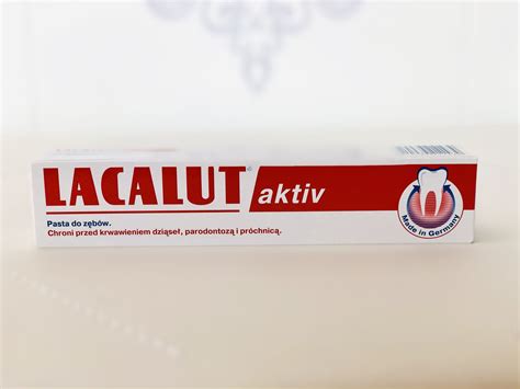 Pasta Lacalut Activ 75 ml. - Kawy Słodycze Chemia
