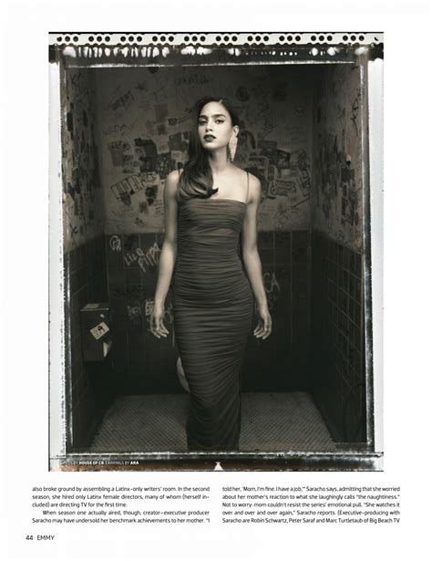 MISHEL PRADA, MELISSA BARRERA and CHELSEA RENDON in Emmy Magazine, May