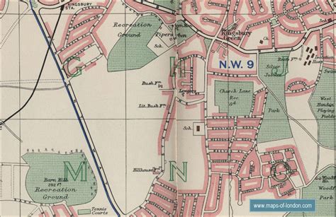 map  brent london