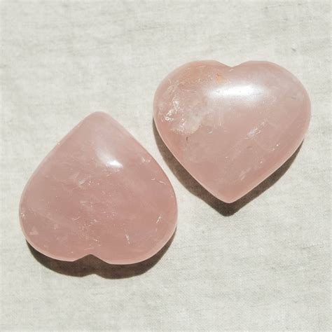 Rose Quartz Heart: Healing Natural Palm Stone // Tiny Rituals