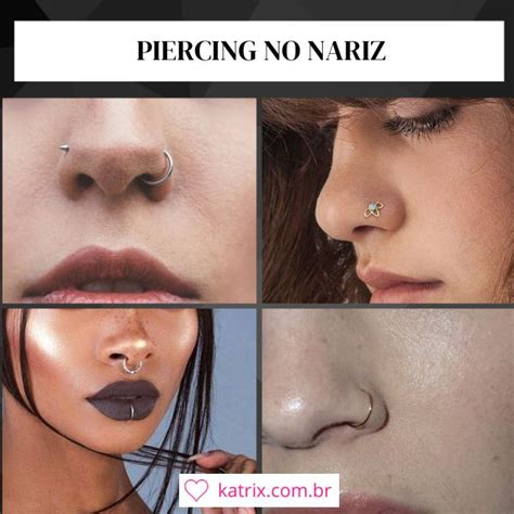 Furos No Nariz Nomes - Como Colocar Piercing No Nariz – EOXPNU