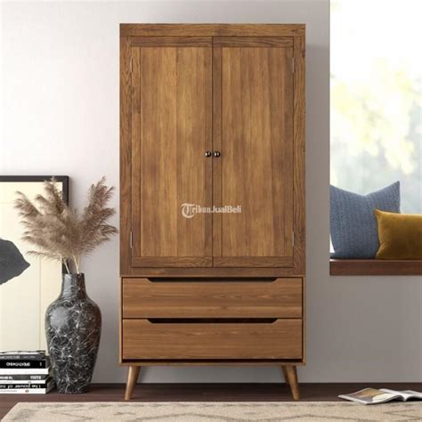 almari pakaian kayu jati lemari terlaris almari retro terbaru  kediri