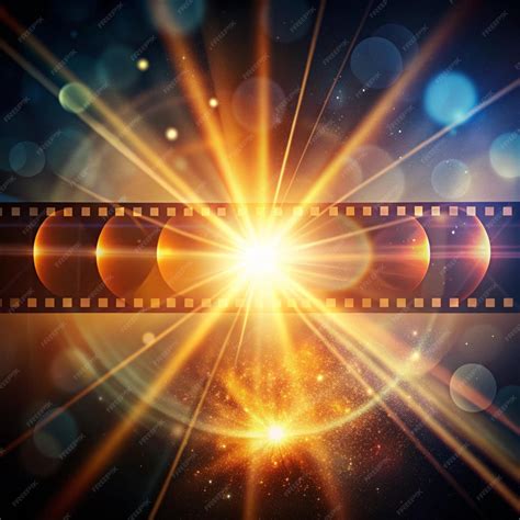 Designed film texture background with heavy grain dust and a light leak