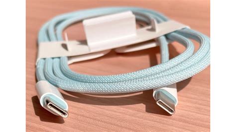 iPhone 15's braided charging cable could grow from 1 to 1.5 meters