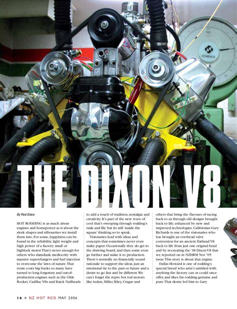 Technical - Dixon Cylinder Heads | The H.A.M.B.
