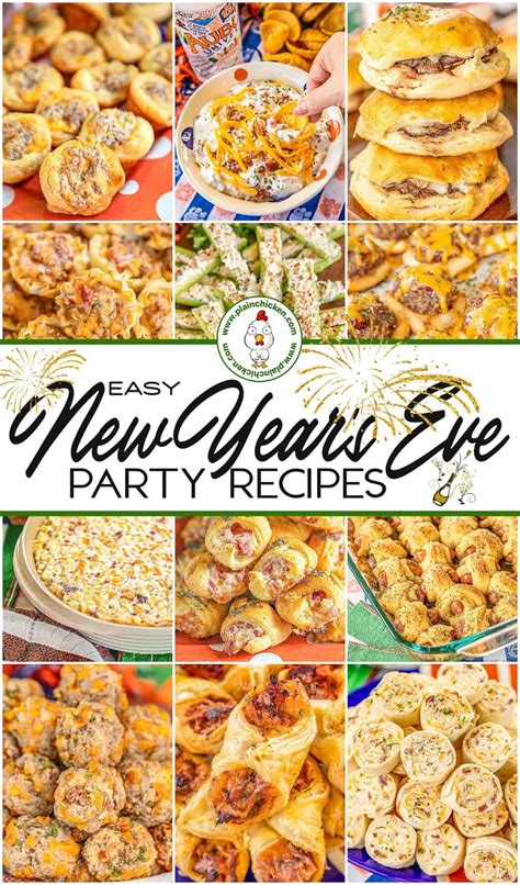 New Year's Eve Party Recipes - Plain Chicken