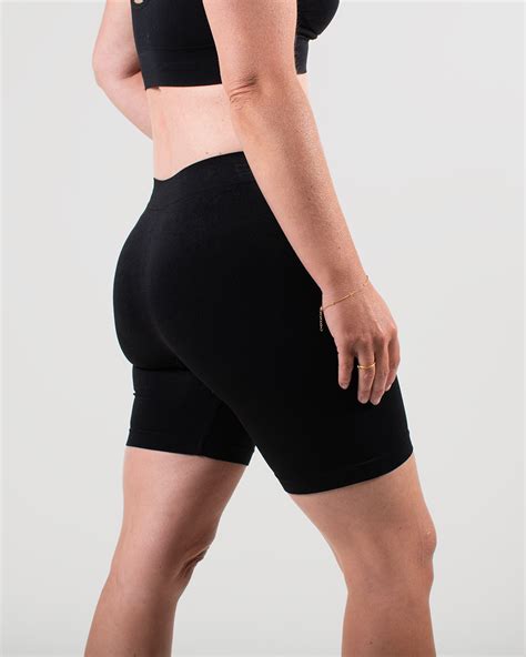 seamless cycling pants black