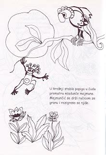 vesna šantak: ILUSTRACIJE - bojanka ČAROBNA ŠUMA, 2001.