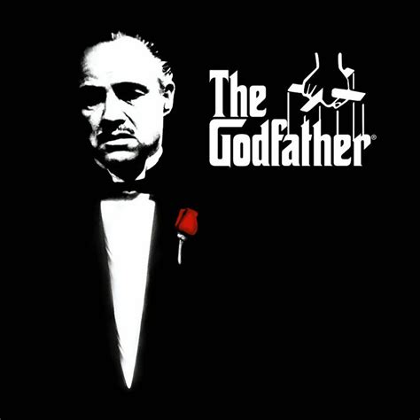 The Godfather Movie Black and White Poster | Uncle Poster