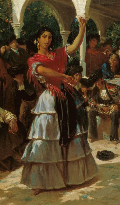 1800s Week! Alfred Dehodencq Un Baile de G*tanos... - People of Color ...