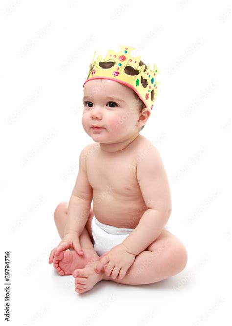 Baby King Stock Photo | Adobe Stock