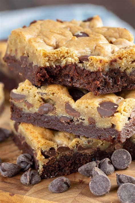 Chocolate Chip Brookie Recipe - Crazy for Crust | Recipe | Cookies