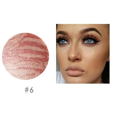 FOCALLURE стойкие Запеченные Румяна 6 цветов профессиональный макияж ...