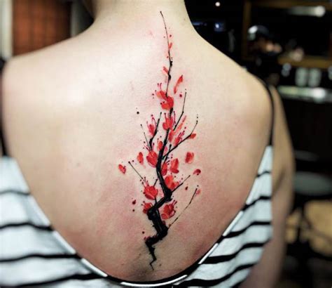 Cherry Blossom tattoo by Felipe Rodrigues | Post 16258