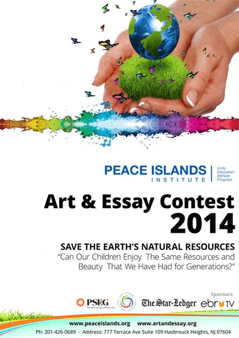 Winners of the 2014 – Art & Essay Contest | Peace Islands Institute