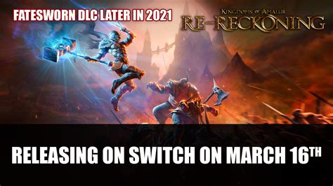 Kingdoms of Amalur: Re-Reckoning Releasing on Switch in March | Fextralife