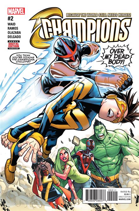 CHAMPIONS #2 Adds a New Member to the Mix – Your First Look ...