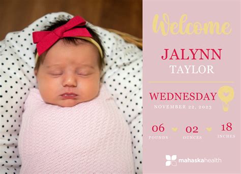 Welcome Jaylynn Taylor! - Mahaska Health