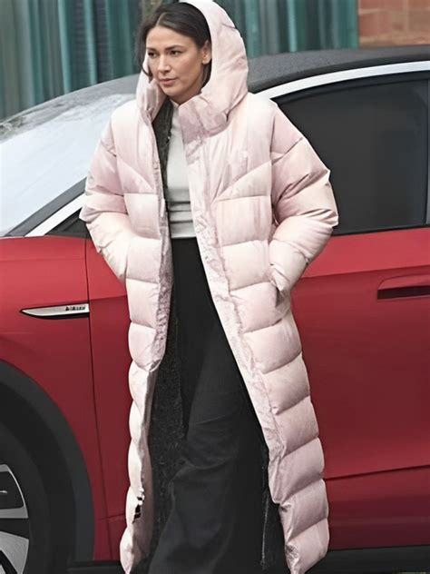 Fool Me Once Maya Stern Pink Puffer Coat - Jacket Hub