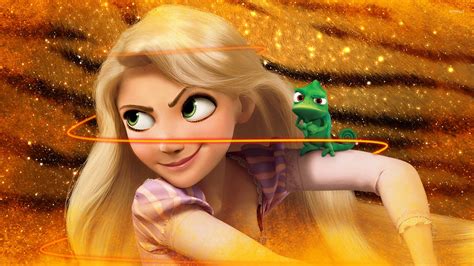 Rapunzel and Pascal - Tangled wallpaper - Cartoon wallpapers - #20213