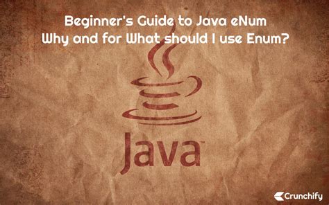 beginners guide  java enum        enum