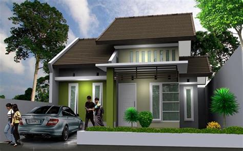 Desain Rumah Type 45 Minimalis Modern Terlihat Luas