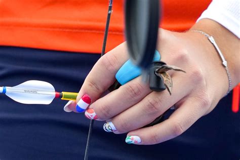 Paris Olympics 2024 Trend Photos: Artsy Nails With Colorful Statements