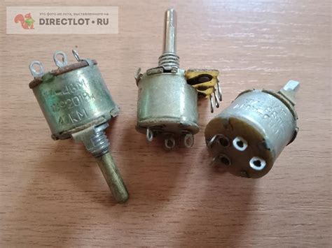 Резистор переменный с выключателем СП3-4вМ 47 кОм. купить в Кургане ...