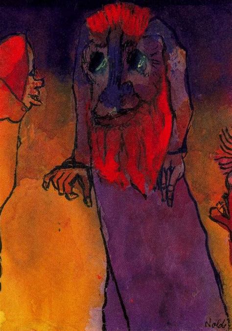 90 best images about Emil Nolde on Pinterest | Pentecost, Watercolour ...