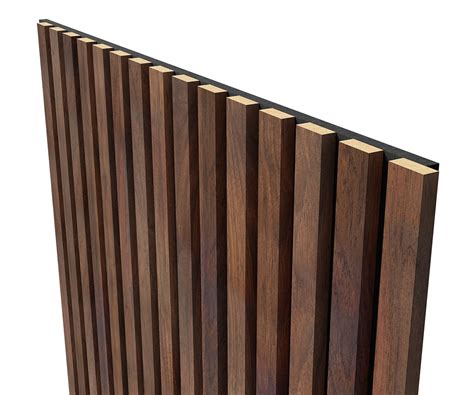 Акустическая стеновая панель Cosca Decor, дуб Барон темный, 600х600