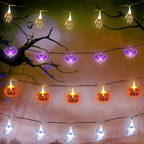 Halloween Decorations House Lights at Janna Altieri blog